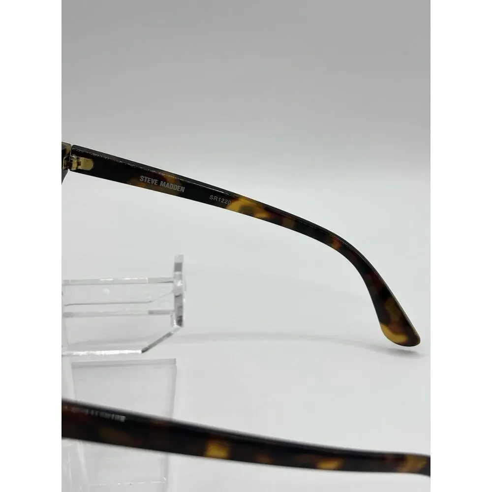 Steve Madden Round Sunglasses Tortoise Brown Women SR1220